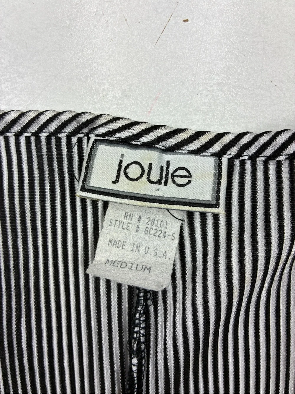 Joule Vintage 90's Striped Illusion Dress